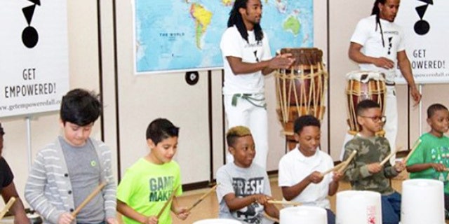 Children participate in a Get Empowered program.