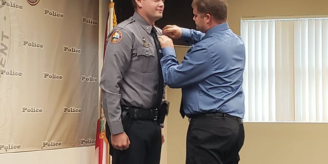 Daytona Beach police officer Jason Raynor, left, tragically passed away Tuesday evening, nearly two months after he was shot in the head during a traffic stop.