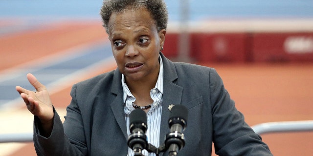 Chicago Mayor Lori Lightfoot.