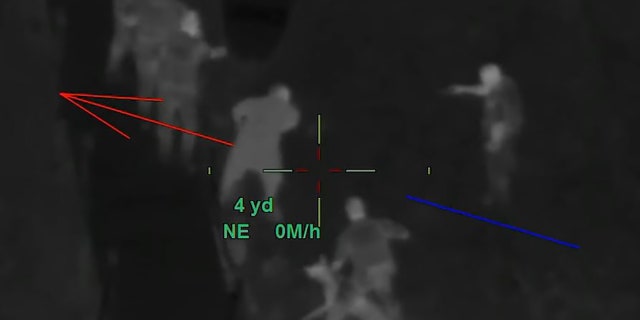 Deputies and a K-9 unit tracked Moore to a pond, where they found him attempting to hide under a dock.