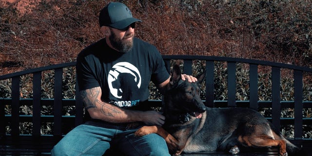 Warrior Dog Foundation founder Mike Ritland is a former Navy SEAL and well-known dog trainer and public speaker.