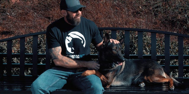 Warrior Dog Foundation founder Mike Ritland is a former Navy SEAL and well-known dog trainer and public speaker.