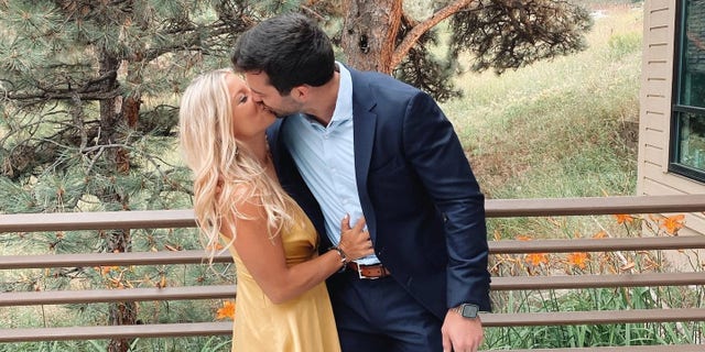The two are now officially dating and see each other at least once a month.