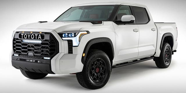 The Tundra TRD Pro off-road model will top the range when it goes on sale next year.