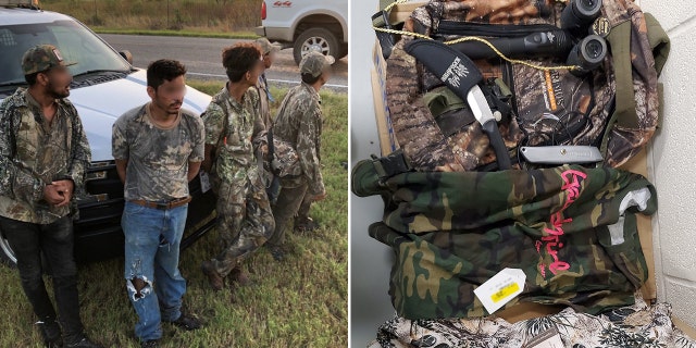After an investigation by border agents, local law enforcement took the men into custody.