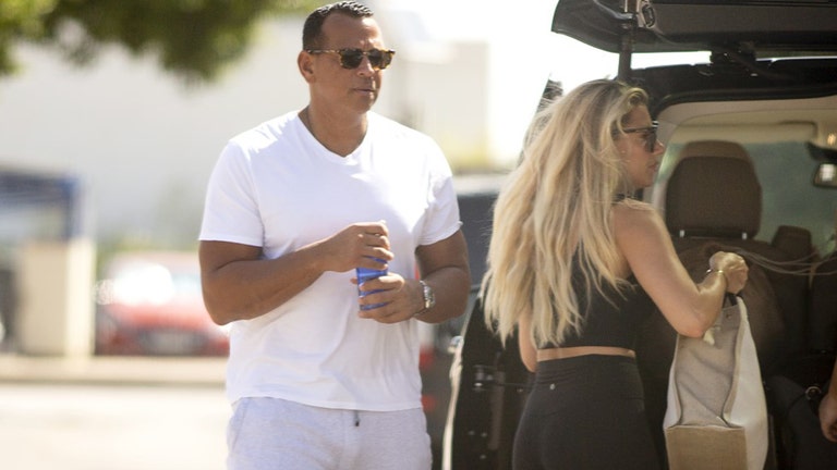 Alex Rodriguez spotted getting off private jet with friend Melanie Collins amid lavish birthday celebration