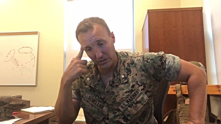 Marine who criticized military leaders over Afghan exit said he was ordered to undergo mental health screening