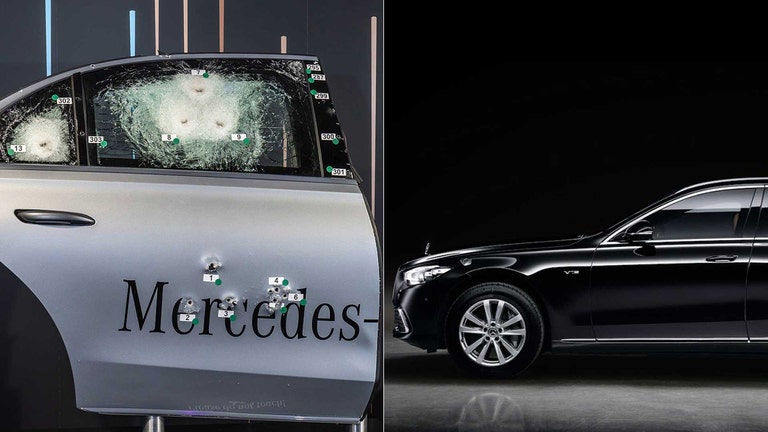 Armored $600K Mercedes-Benz S-Class Guard can withstand assault weapon fire