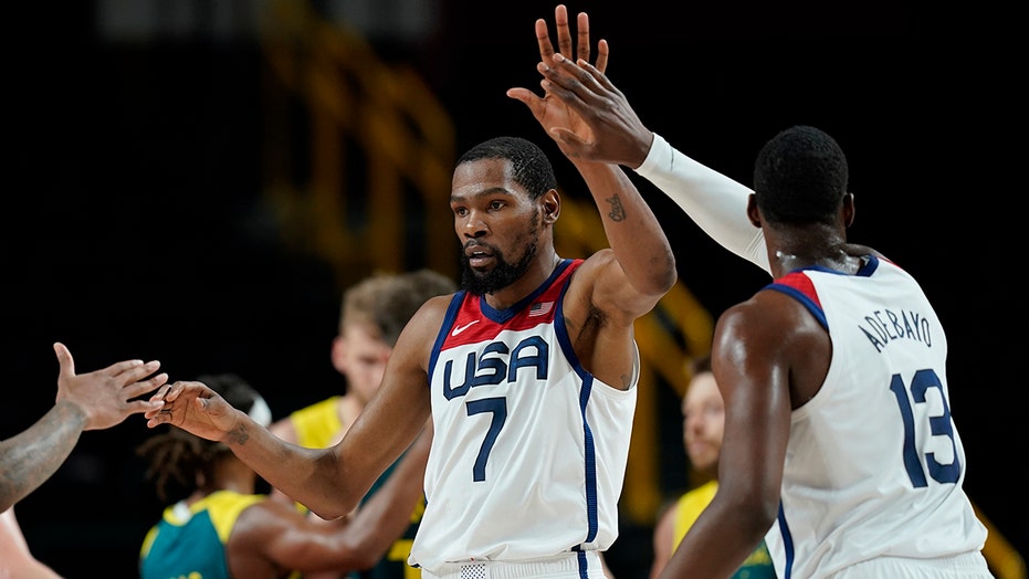 Us Men S Basketball Team Advances To Gold Medal Game After Beating Australia Fox News