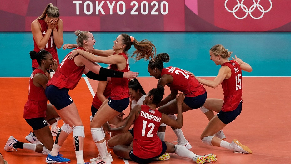 US women beat Brazil to win 1st Olympic volleyball gold