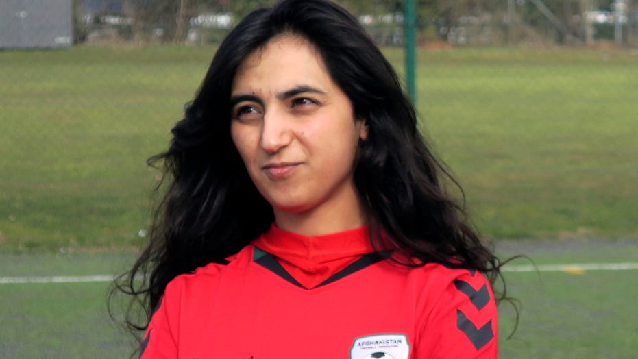 Afghanistan’s female footballers make tearful calls for help