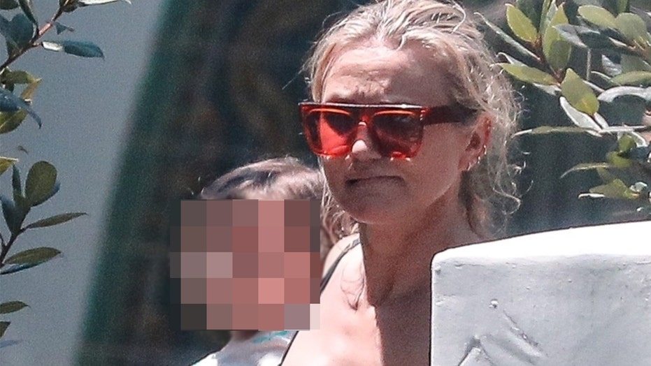 Cameron Diaz, 48, makes rare appearance taking daughter Raddix to swim class in Beverly Hills