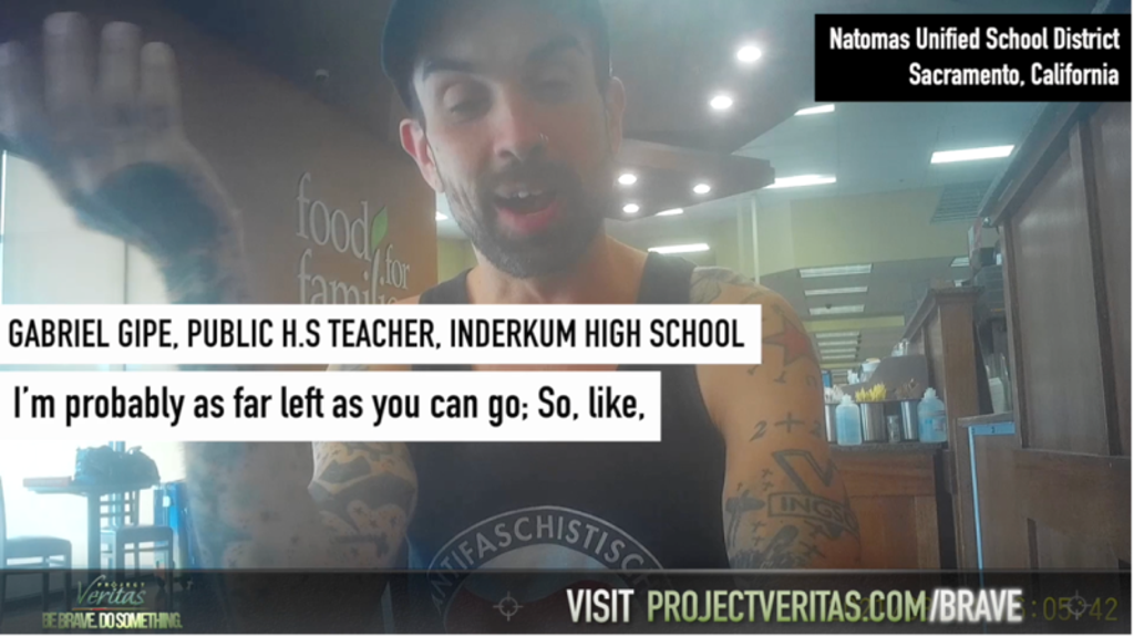 Probe seeks information on pro-Antifa teacher exposed by hidden camera