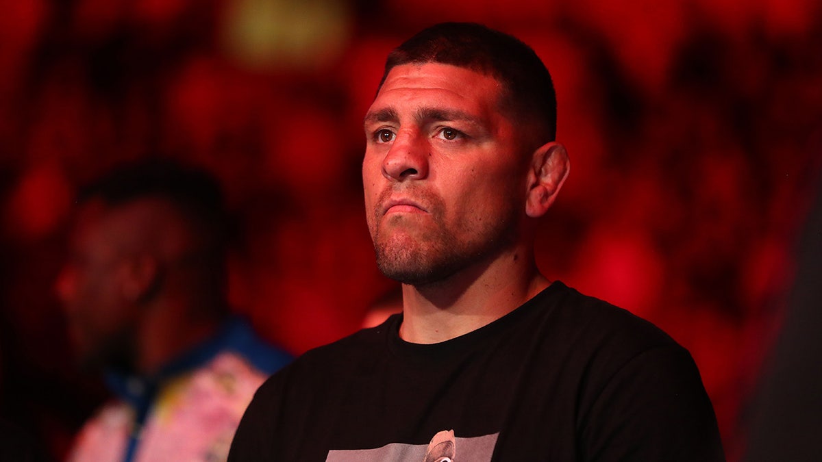 Nick Diaz brother of Nate Diaz in attendance during UFC 263 at Gila River Arena. 