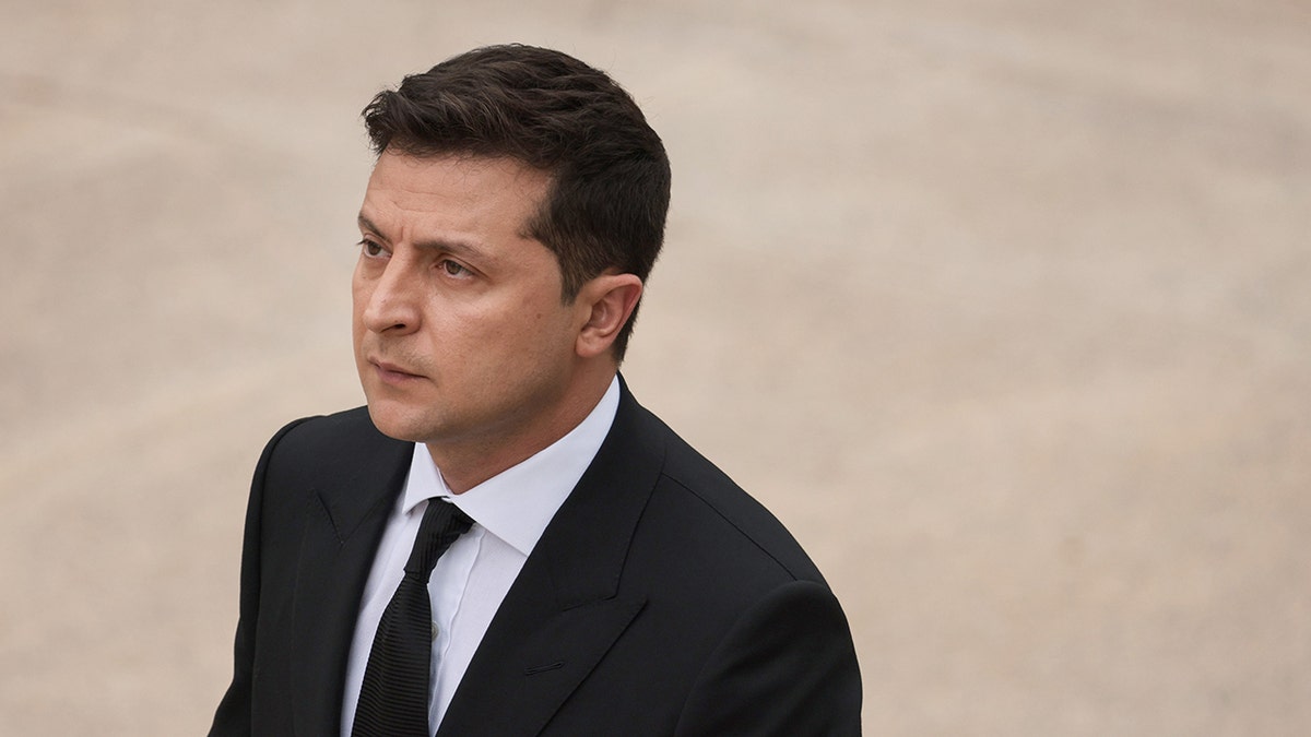 Ukrainian President Volodymyr Zelensky