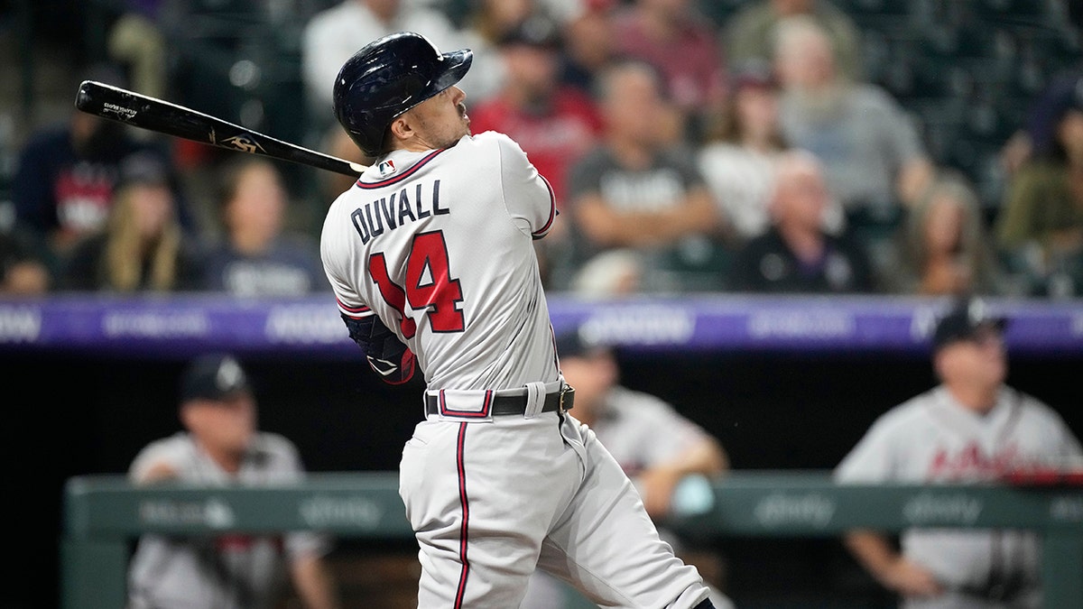 Adam Duvall's two-run home run, 06/09/2021