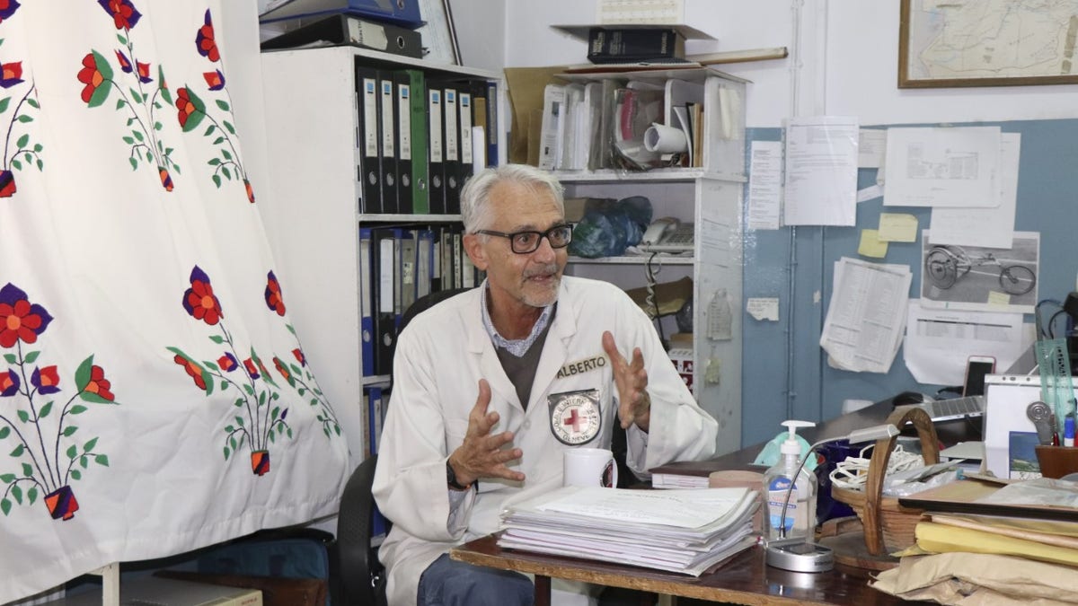 Italy doctor Afghanistan Red Cross