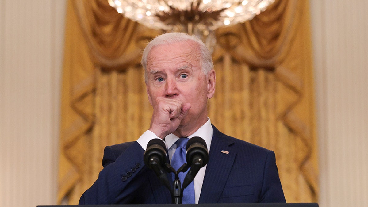 President Biden prompted questions from reporters in September, when he was seen coughing during several speeches.