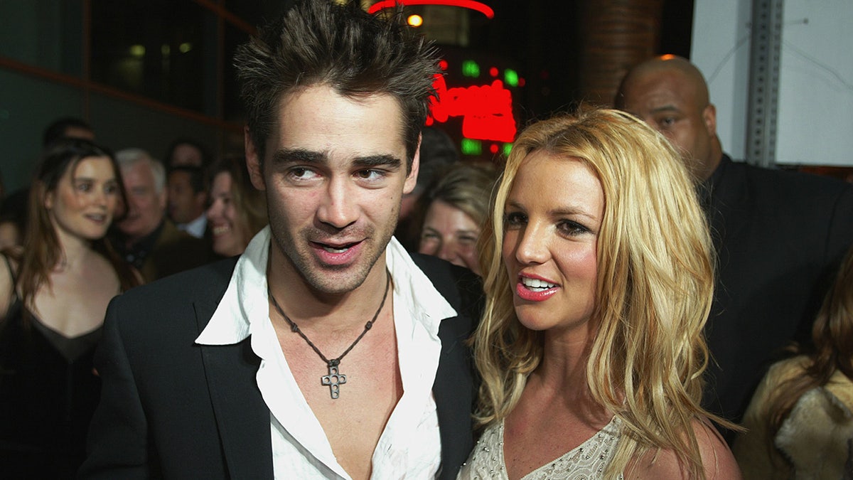 Colin Farrell and Britney Spears had a fling in 2003.