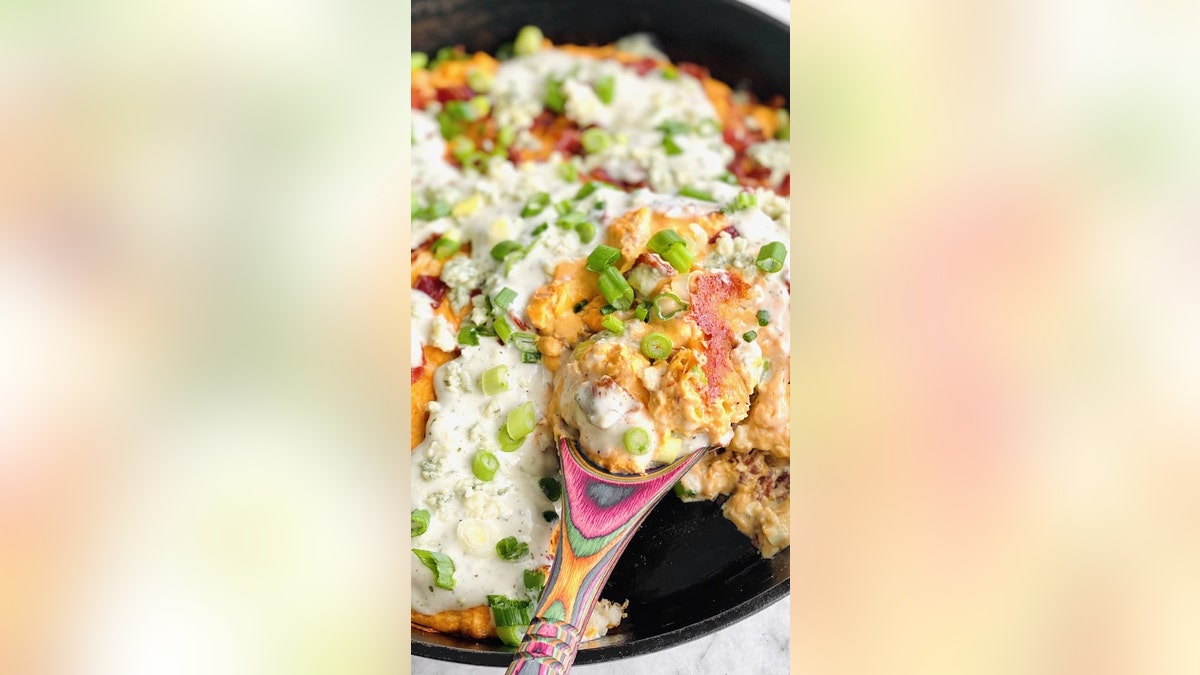 Debi Morgan, of Quiche My Grits, shared her ‘Buffalo Chicken Tater Tots’ recipe with Fox News.