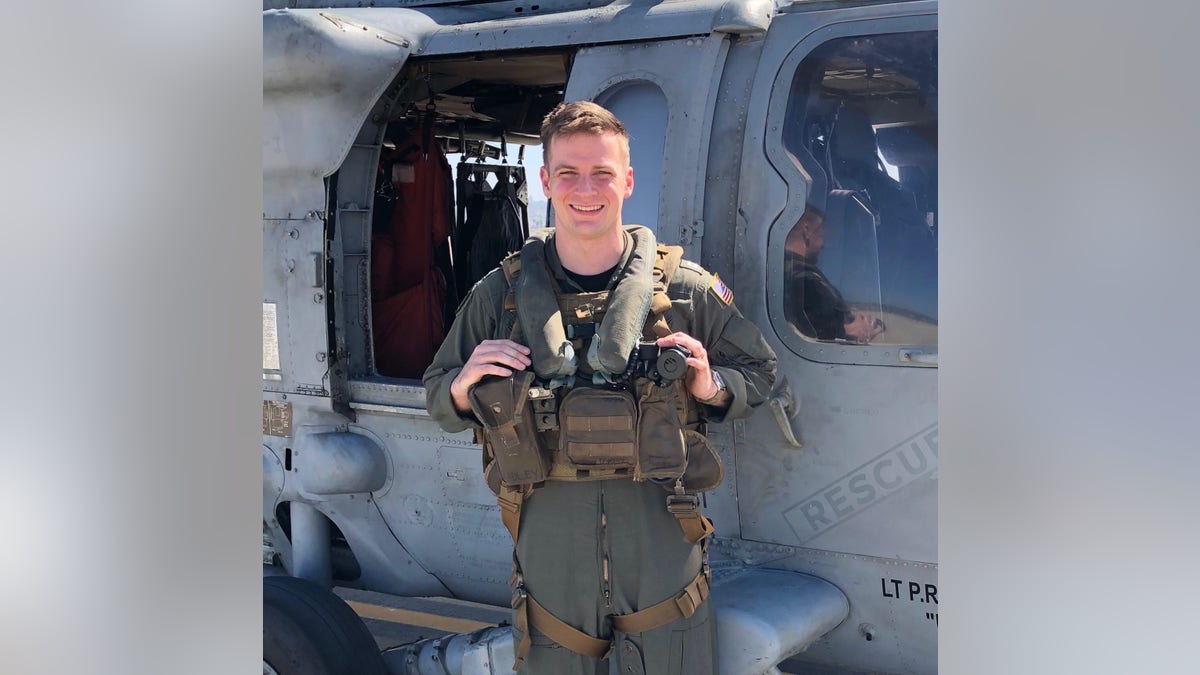 Lt. Paul R. Fridley, 28, a pilot from Annandale, Virginia,