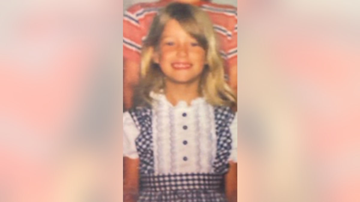 Burton told Fox News that she was introduced to drugs by her mother when she was only seven years old. Burton is 6 in this picture. 