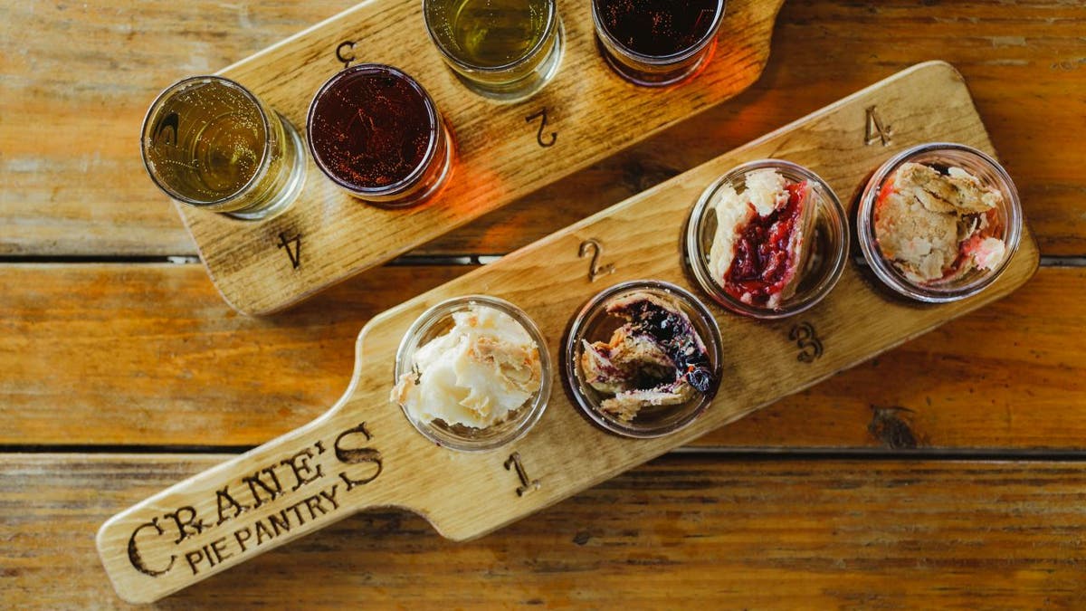 Crane Orchards has 17 apple varieties and a dedicated "Pie Pantry," where visitors can dine.