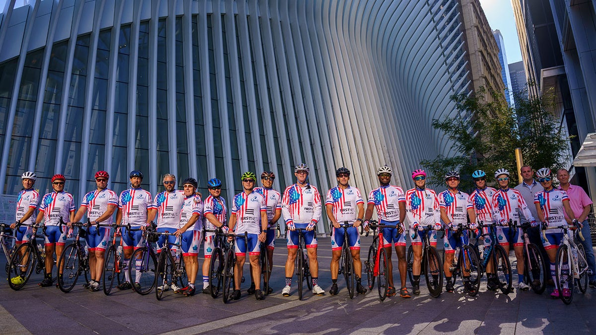 Cyclists 9/11 Ride of Hope from NYC to Arlington