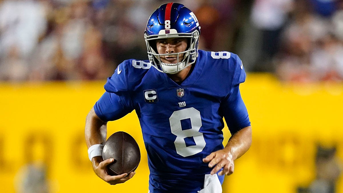 New York Giants quarterback Daniel Jones