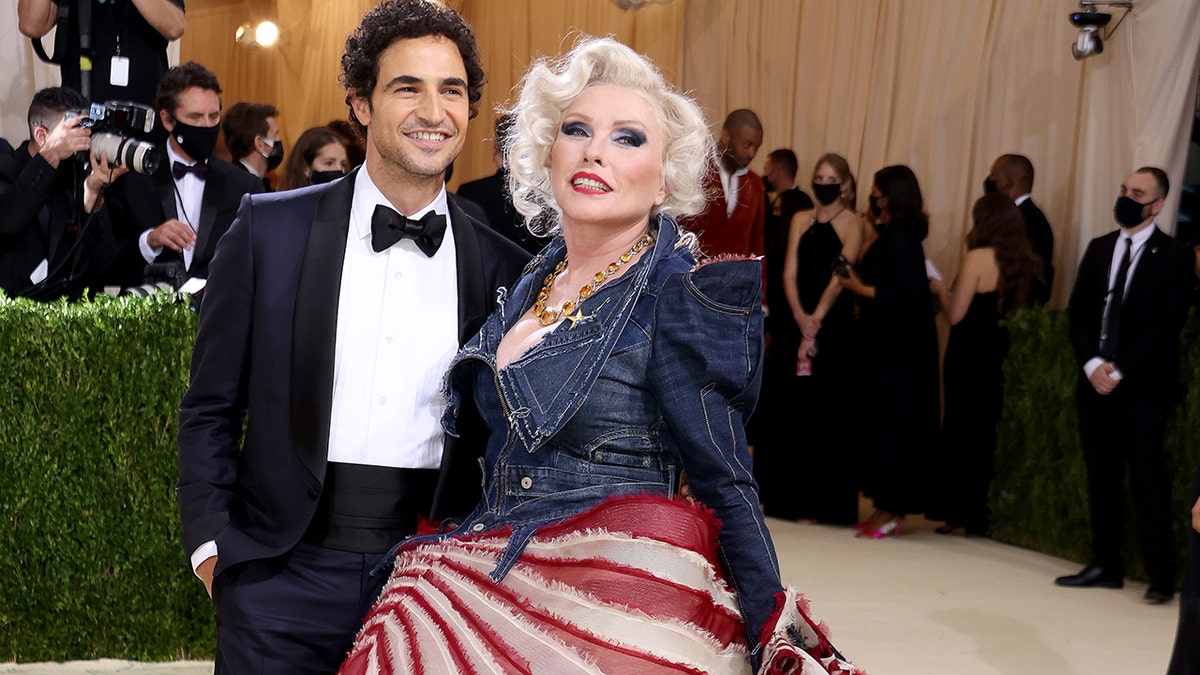 Debbie Harry wore a custom dress to the 2021 Met Gala