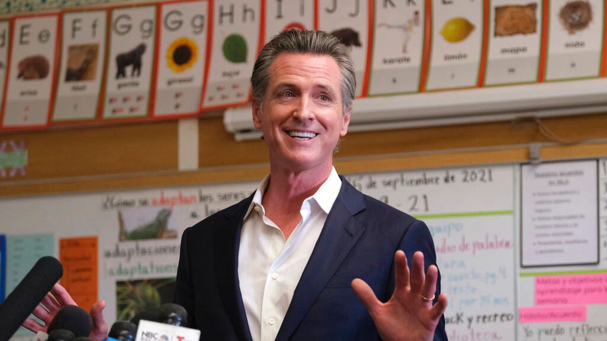Gavin Newsom on the day after the California recall