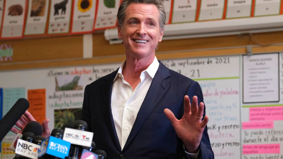 Gavin Newsom on the day after the California recall