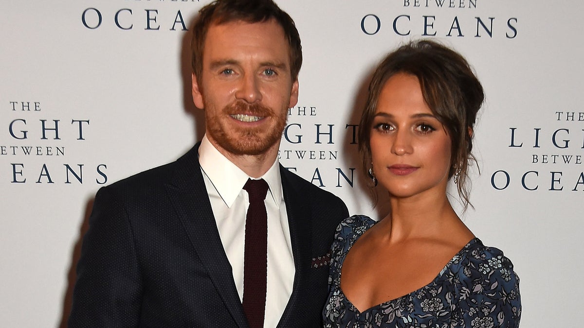 Michael Fassbender and Alicia Vikander 