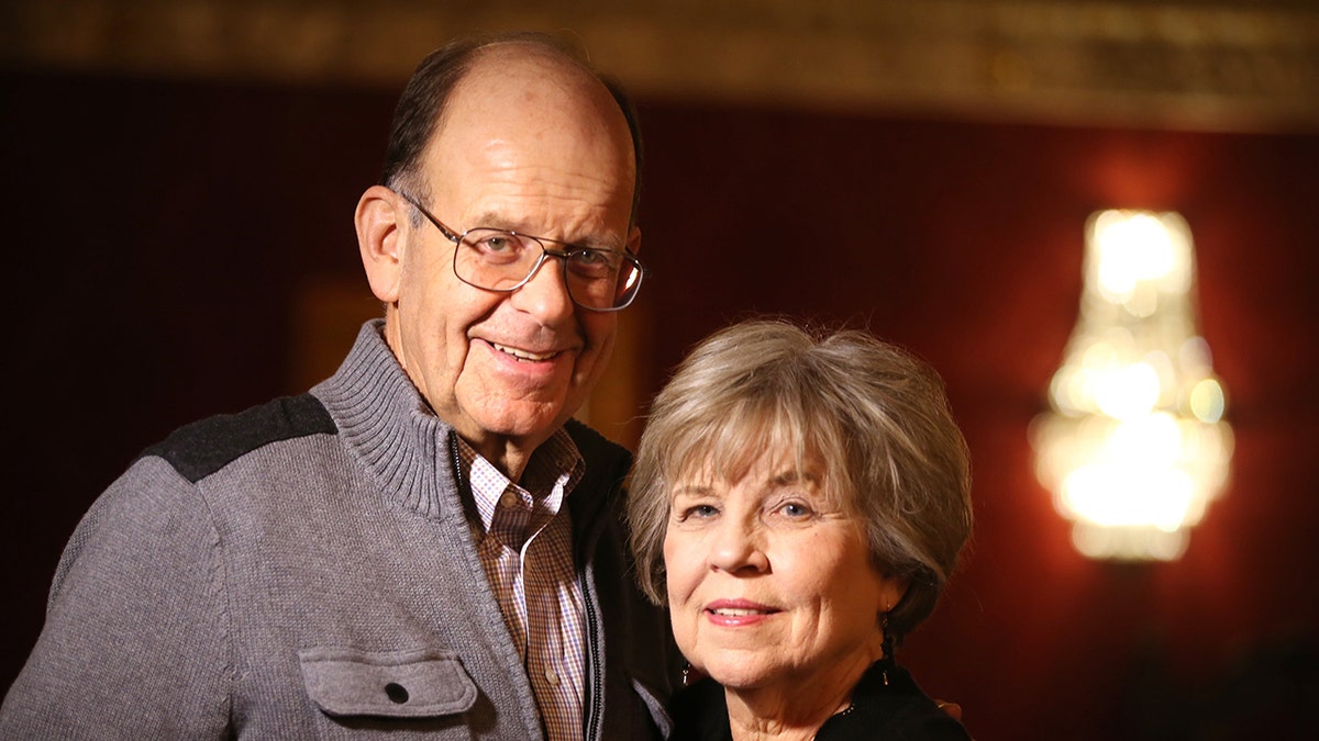 Nick and Diane Marson met after their U.S.-bound flight was diverted to Canada after the attacks on 9/11. The couple have been married for 19 years. (Getty Images)