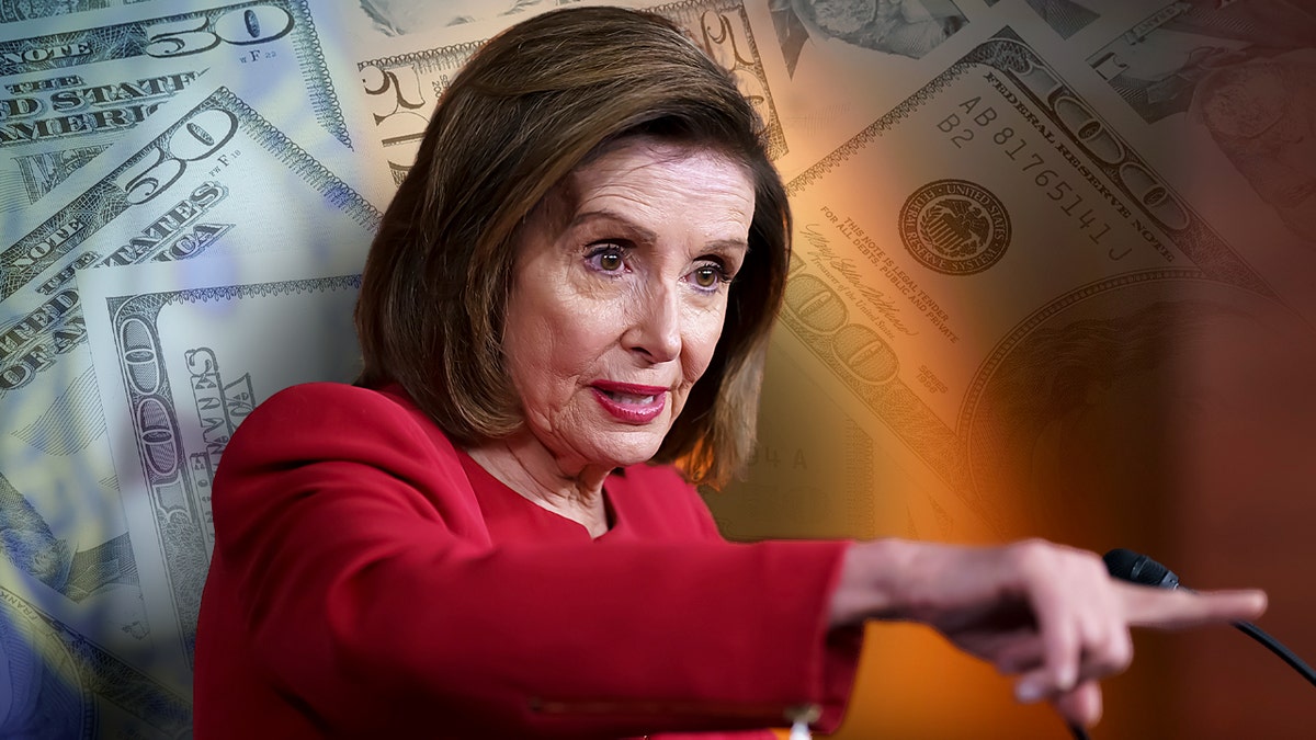 In this Sept. 8, 2021 photo, Speaker of the House Nancy Pelosi, D-Calif., meets with reporters to discuss President Joe Biden's domestic agenda at the Capitol in Washington. (AP Photo/J. Scott Applewhite)