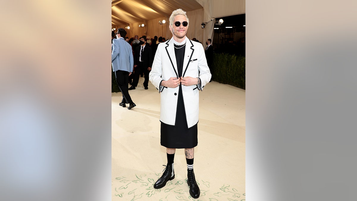 Pete Davidson's jewelry was designed with his late father, a victim of 9/11, in mind.