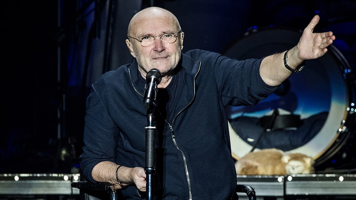 Phil Collins can no longer play the drums