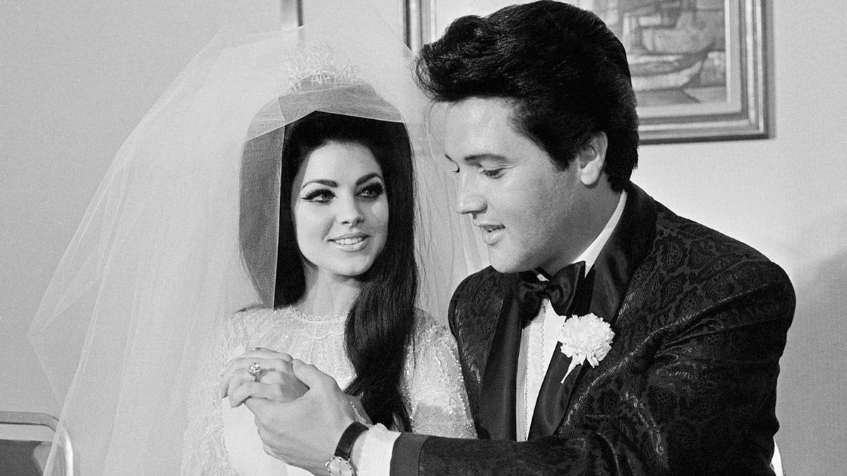 Elvis Presley Priscilla wedding