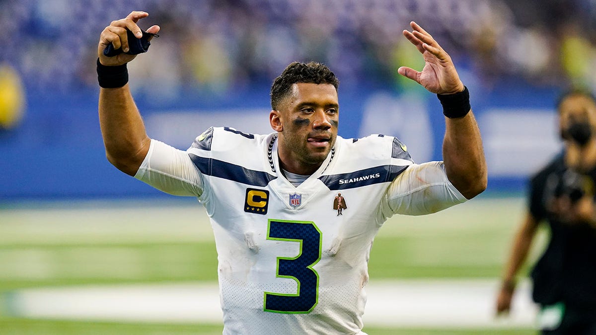 Seattle Seahawks quarterback Russell Wilson