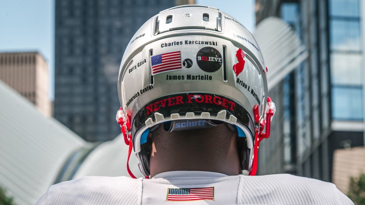Rutgers players will honor some of those who died on their helmets.