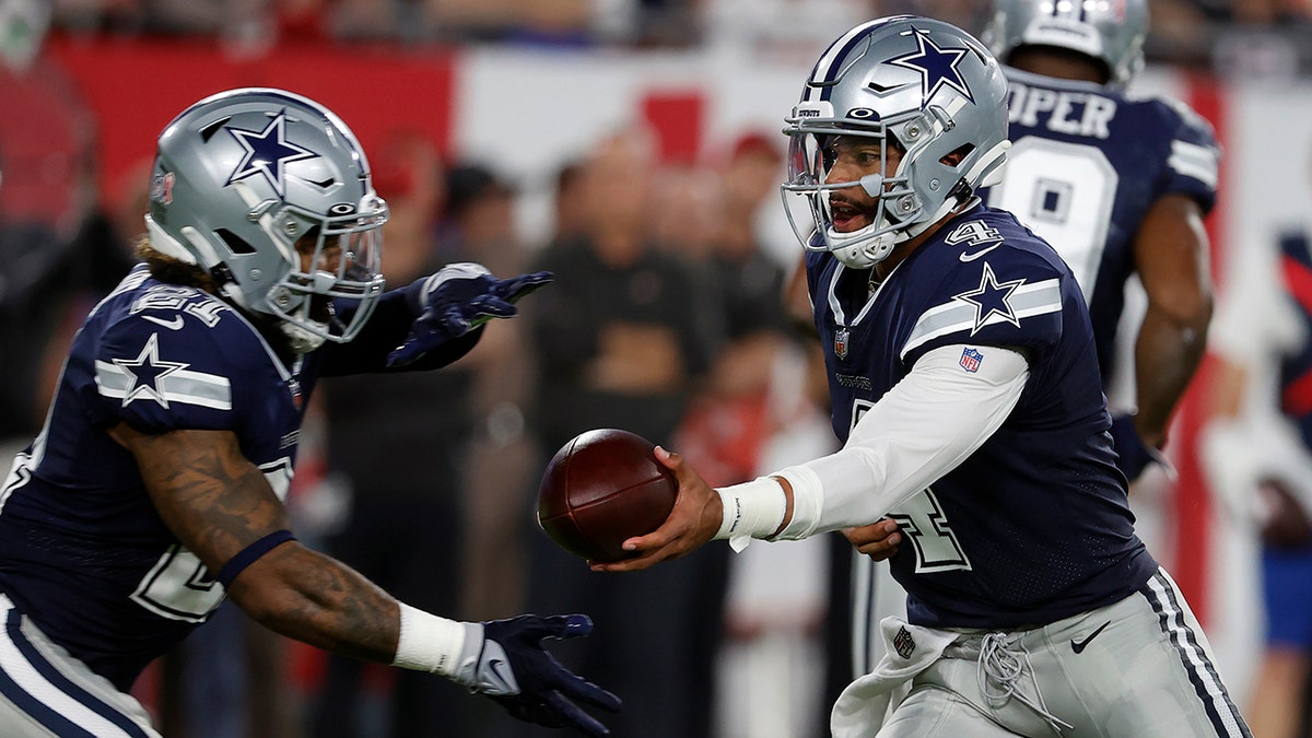 Tampa Bay Buccaneers wide receiver Antonio Brown (81) runs after catching a  pass during the first half of an NFL football game against the Dallas  Cowboys, Thursday, Sept. 9, 2021, in Tampa