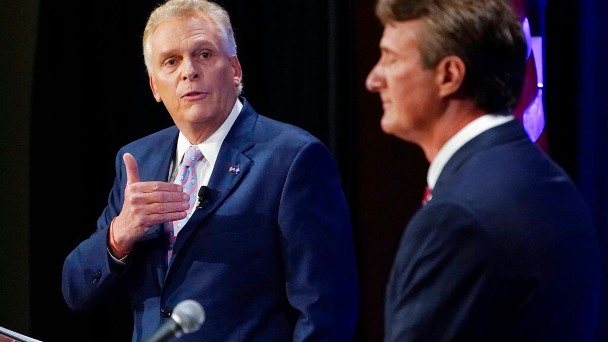 McAuliffe Youngkin debate