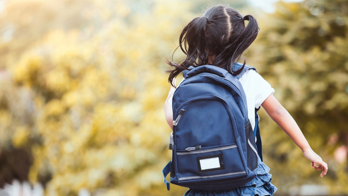 Some alternatives to backpacks with names on them include key chains, labeling on the inside of the bag, color coding or personalizing with symbols.