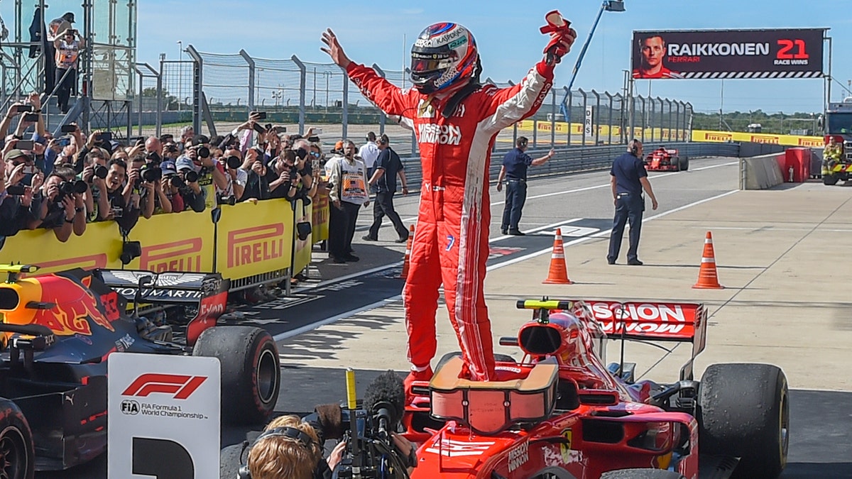 Raikkonen won the 2018 United States Grand Prix on October 21, 2018 for Ferrari.