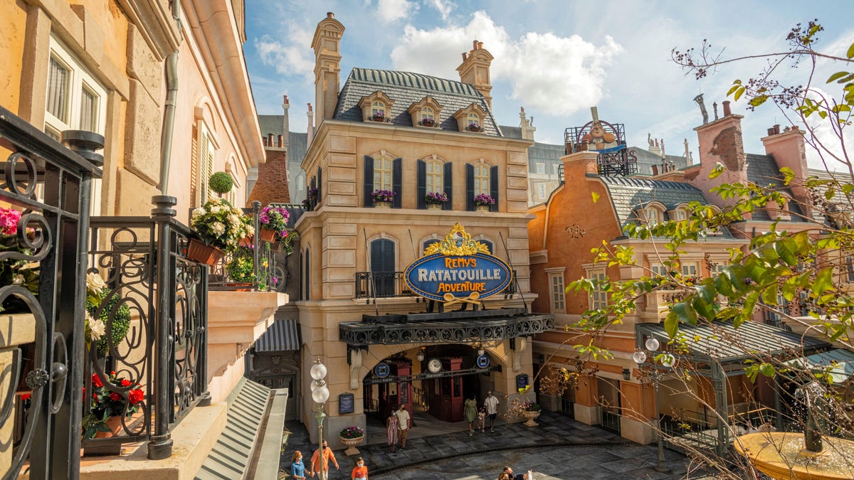 Remy's Ratatouille Adventure opens in EPCOT's France Pavillion at Walt Disney World on Oct. 1.