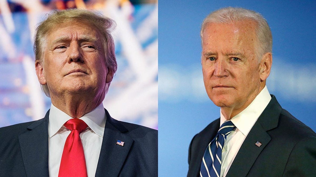 Donald Trump and Joe Biden