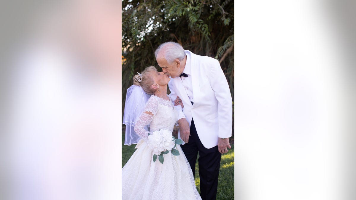 Karen said her best advice for a long marriage is to "never to go to bed angry, always kiss and make-up."
