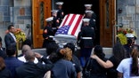 The casket of Sgt. Johanny Rosario Pichardo