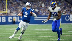 Colts' Carson Wentz suffered 2 sprained ankles vs. Rams, status for Week 3 in jeopardy