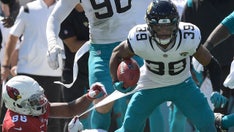 Jaguars' Jamal Agnew returns Cardinals missed field goal 109 yards for electric touchdown before halftime
